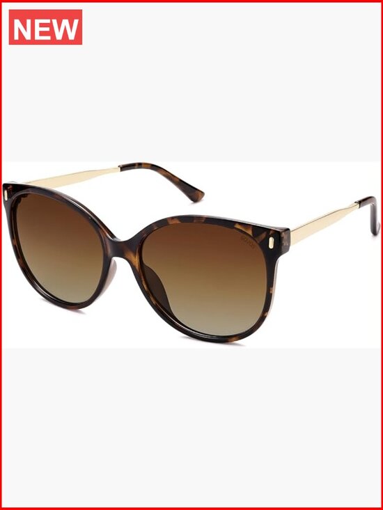 Round Polarized Sunglasses with UV Protection Unisex Oversized Trendy Shades main image 6